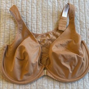 Delimira Women's Tan Full Support Bra Size 38F